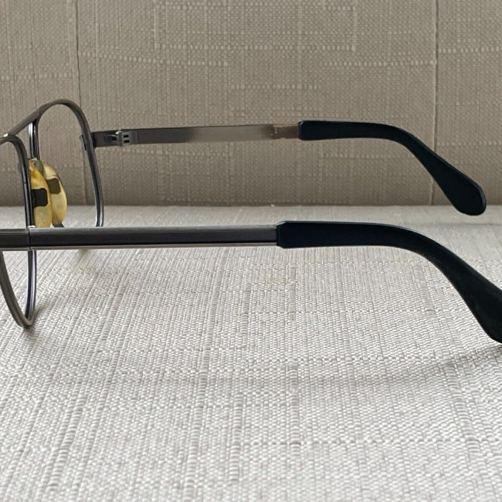 Vintage Universal Men Eyeglasses Frame 10 K.R.P.G Black Tone Glasses - Picture 11 of 11